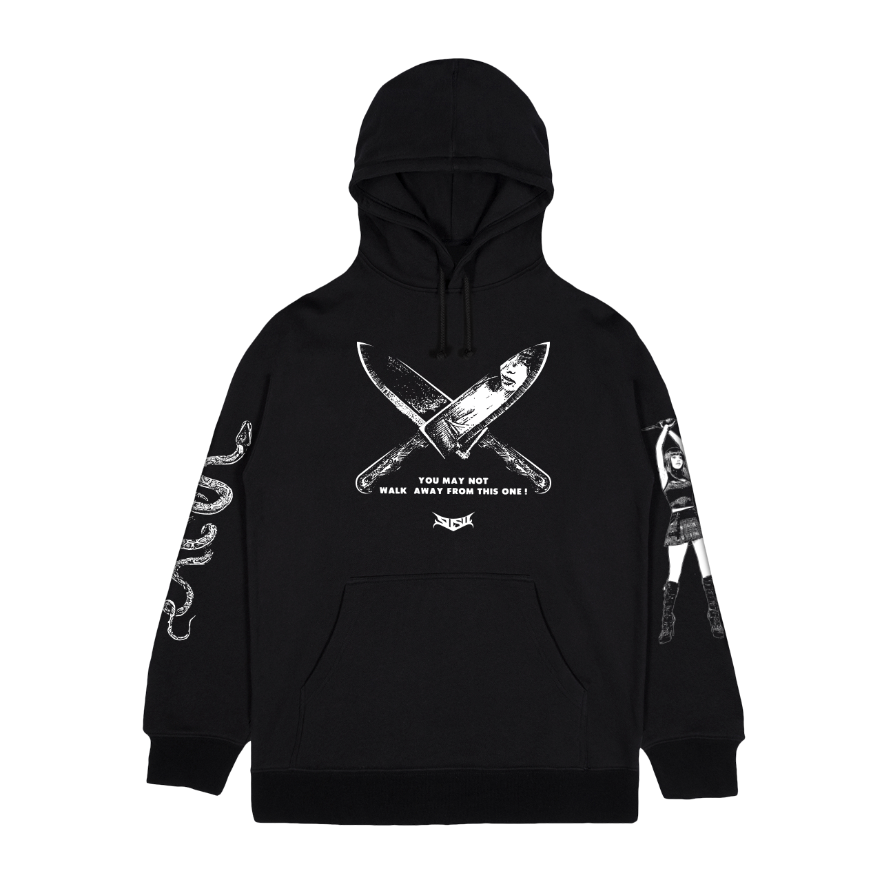 SUSU® | SLASHER HOODIE (BLACK)